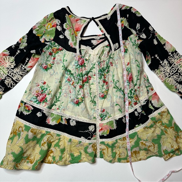 Vanessa Virginia Anthropologie Floral Blouse - Picture 2 of 4